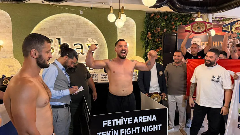 Fethiye'de Boks Gecesi İçin Geri Sayım Başladı