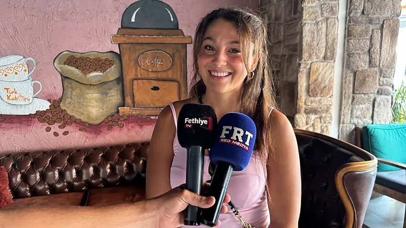 Fethiye'de Boksör Seren Ay Çetin: 'Kalbim Kubilay'ın kazanmasından yana'