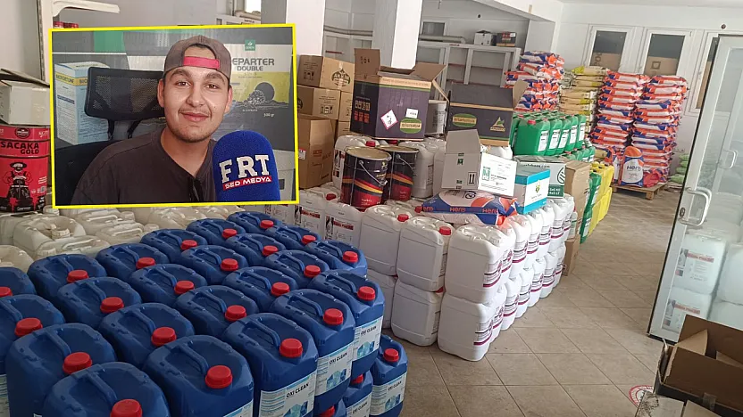 Fethiye'de çiftçinin kazancı düşünce gübre satışları da düştü