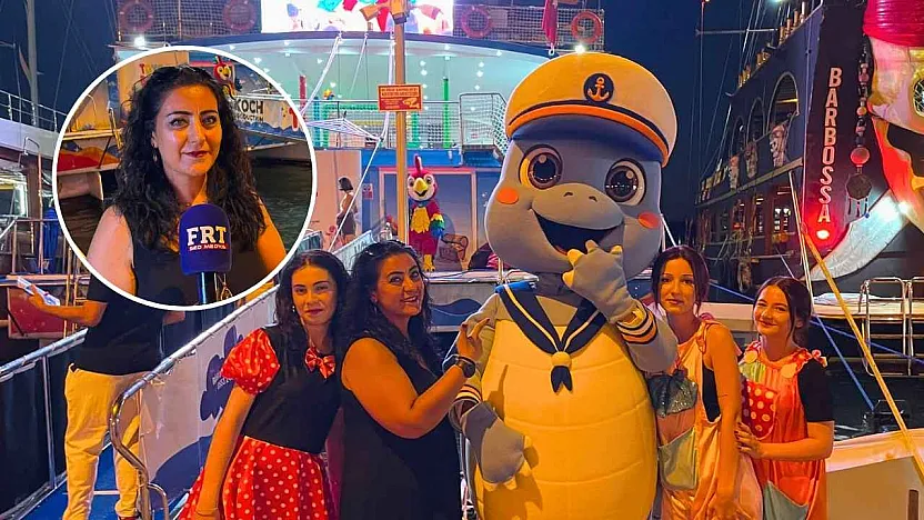 Fethiye'de çocukların yeni gözdesi Toys Boat yaz akşamlarını şölene dönüştürüyor