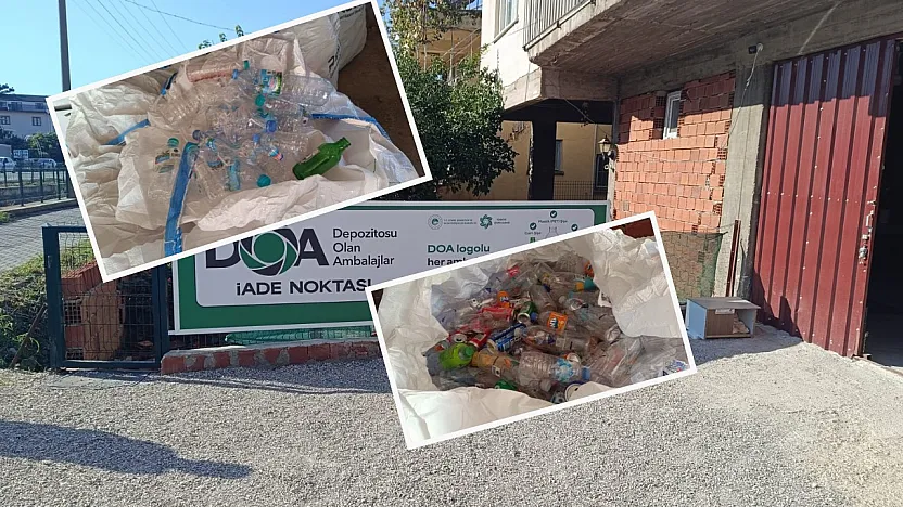 Fethiye'de DOA 'Depozito İade Noktası' açıldı: Şişeler tek seferde teslim edilebiliyor