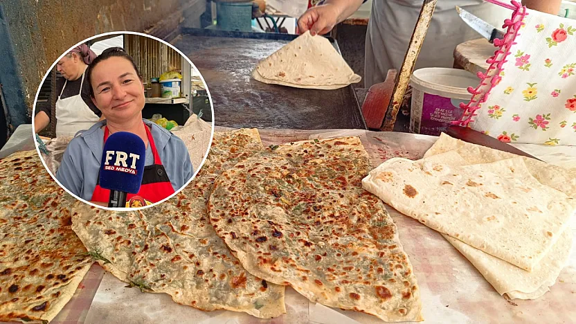 Fethiye'de Gözleme Tezgahının Favorisi Otlu Peynirli Oldu