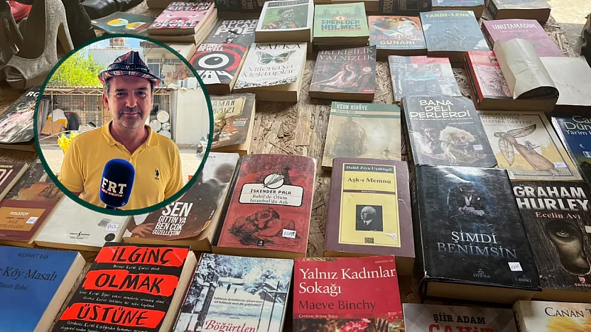 Fethiye'de ikinci el kitaplara ilgi artıyor