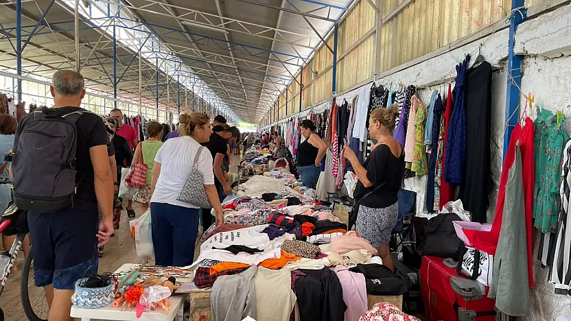 Fethiye'de 'İkinci El Pazarı'na yoğun ilgi: Hem bütçeye hem geri dönüşüme katkı