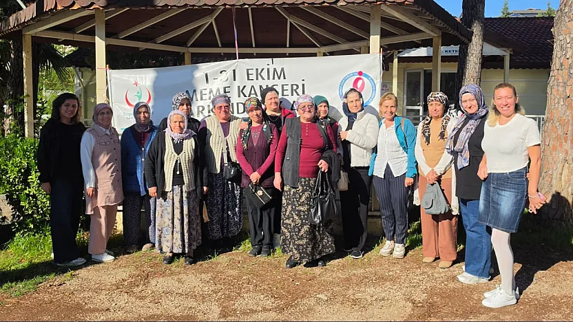 Fethiye'de kanser taramaları için kırsal mahallelere ulaşım desteği