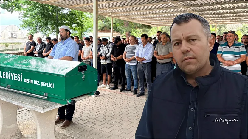 Fethiye'de kapı gıcırtısı kavgasında hayatını kaybeden baba toprağa verildi