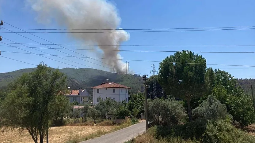 Fethiye'de kontrol altındaki yangın yeniden alevlendi