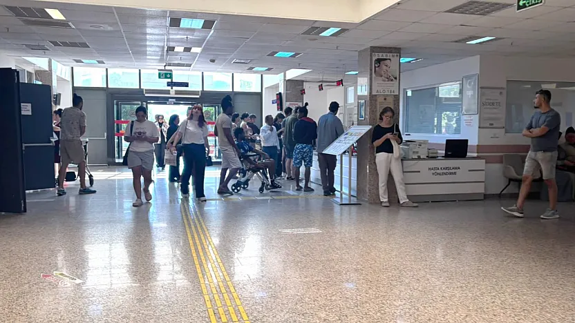 Fethiye'de mevsim nezlesi şikâyeti hastanede yoğunluk oluşturdu