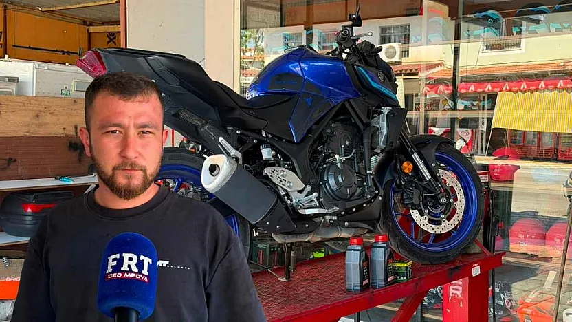 Fethiye'de motosikletler için bakım ve ekipman noktası: Motorun