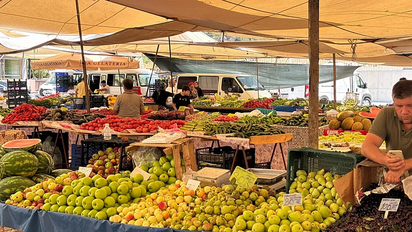 Fethiye'de Perşembe Pazarı'nın fiyat tablosu