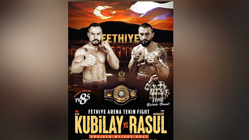 Fethiye'de Şampiyonluk Gecesi: Kubilay Alcu Ringe Çıkıyor