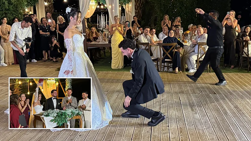 Fethiye'de Sude ve Doğukan Çifti Dünyaevine Girdi