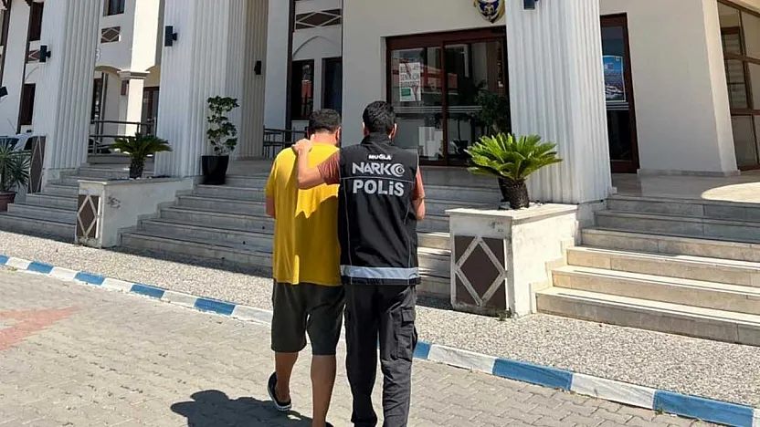 Fethiye'de uyuşturucu operasyonunda bir tutuklama