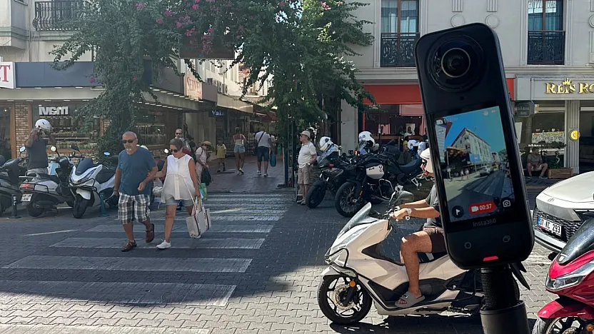 Fethiye'de yaya geçitlerinde kamera denetimi