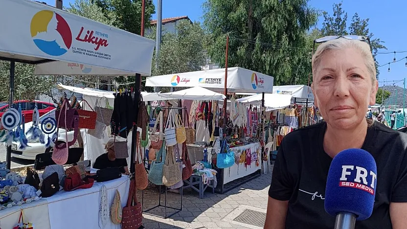 Fethiye'de Yaz Sezonu Hareketliliği Likya Kadın Kooperatifi'ne Yansıdı