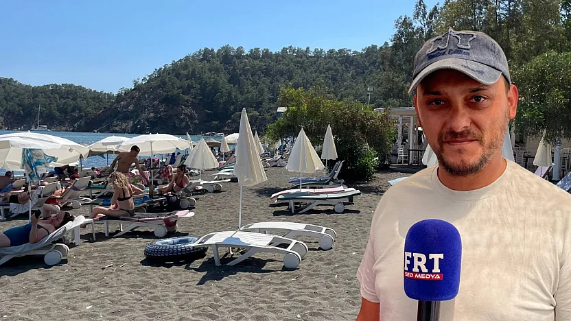 Fethiye İnlice Plajı Yaz Sezonuna Hazır: Hafta Sonları Yoğunluk Artıyor