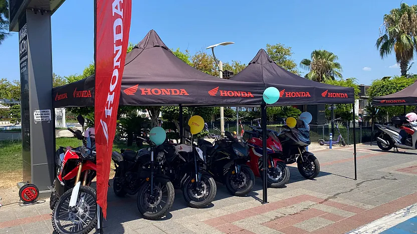 Fethiye Kıvrak Motor Honda motosiklet sergisi bugün başlıyor