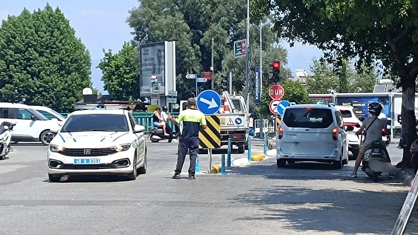 Fethiye Köprübaşı Kavşağı'nda trafik akışını rahatlatacak yeni düzenleme
