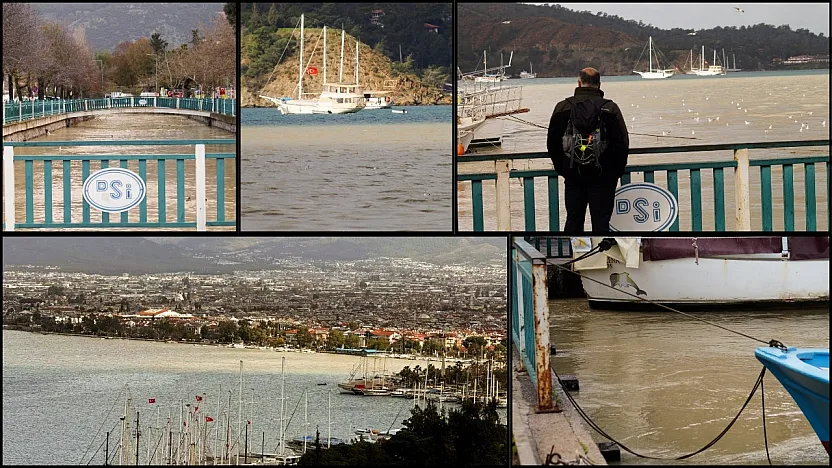 Fethiye Körfezi Çamur Rengini Aldı
