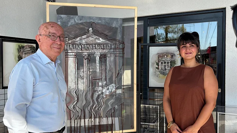 Fethiye Kültür Evi'nde 'Kaybolmak İçin Haritalar' Sergisi Sanatseverlerle Buluştu