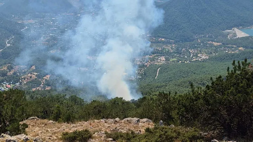 Fethiye Nif'te orman yangını kontrol altına alındı
