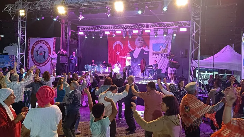 Fethiye'nin Nif Mahallesi'nde '26. Kiraz Festivali' coşkuyla tamamlandı