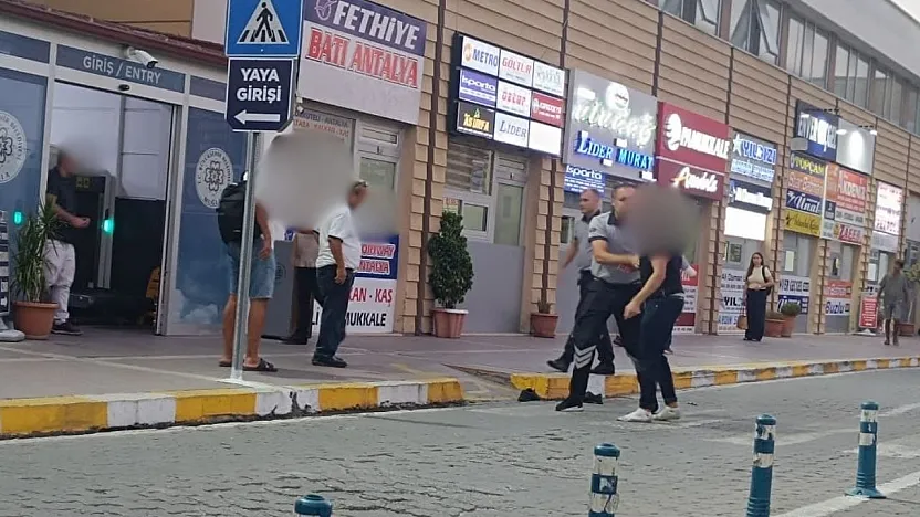 Fethiye Otogarı'nda Kavga Çıktı!