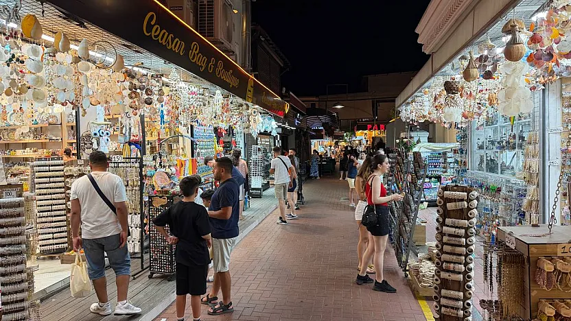 Fethiye Paspatur'da Hafta Sonu Yoğunluğu