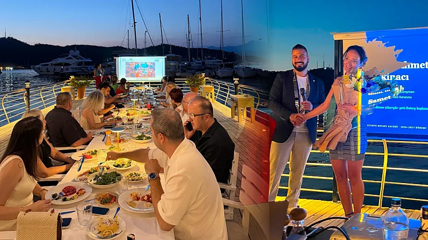 Fethiye Rotary Kulübü'nde Başkanlık Devri