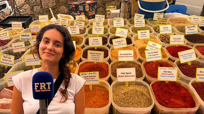 Fethiye Salı Pazarı'nın baharat tezgahında 20 yıllık emek