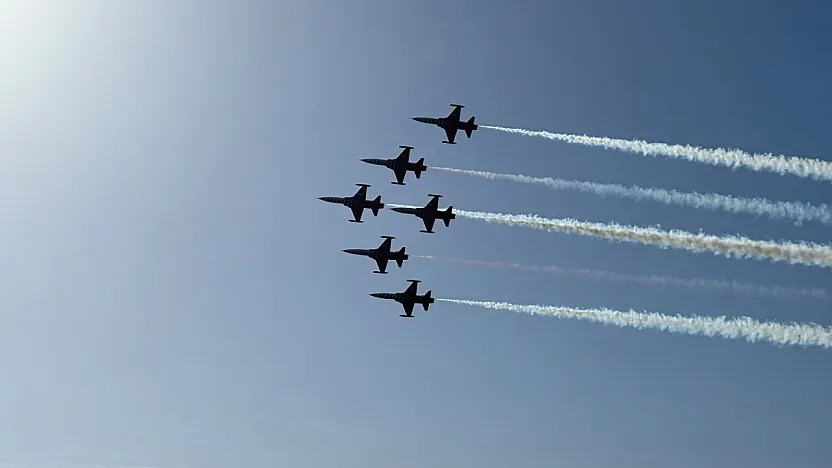 Fethiye semalarında Türk Yıldızları heyecanı