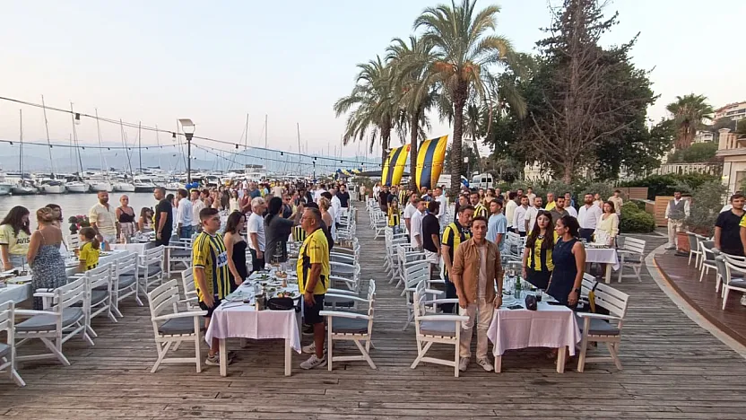 Fethiyeli Fenerbahçeliler 19.07 ruhunu tek yürek kutladı