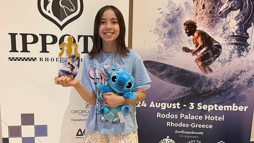 Fethiyeli Mira Deniz Beler satrançta Türkiye birincisi oldu