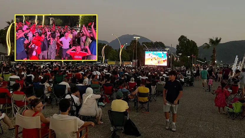 Filenin sultanları tarih yazdı: Şampiyonluk Fethiye'de de kutlandı