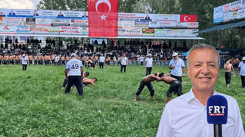 FTSO Meclis Başkanı ve Başkan Adayı Kemal Hıra, Seki Yağlı Güreşleri'nde organizasyonu değerlendirdi