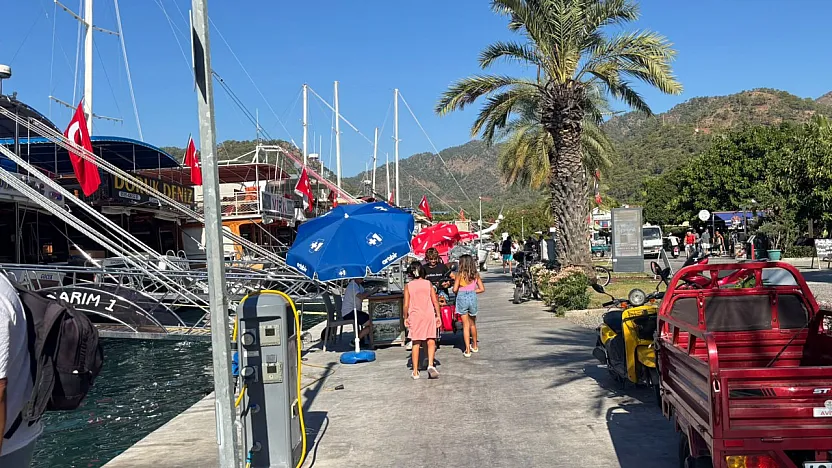 Göcek'te Eylül Yoğunluğu: 12 Adalar Turlarına İlgi Sürüyor
