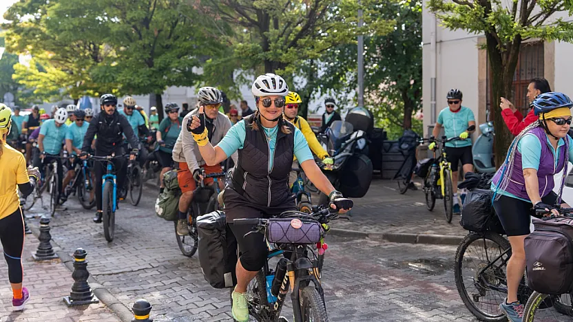 Gökova'da mavi ve yeşilin arasında 5 günlük bisiklet yolculuğu başladı