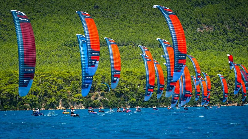 Gökova Körfezi'nde Formula Kite Avrupa Şampiyonası heyecanı