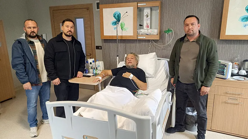 Hasan Kubilay Alcu'dan Seda Köktener'e geçmiş olsun ziyareti