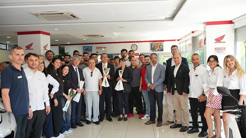 Honda Üst Yönetiminden Kıvrak Motor Fethiye'ye Ziyaret