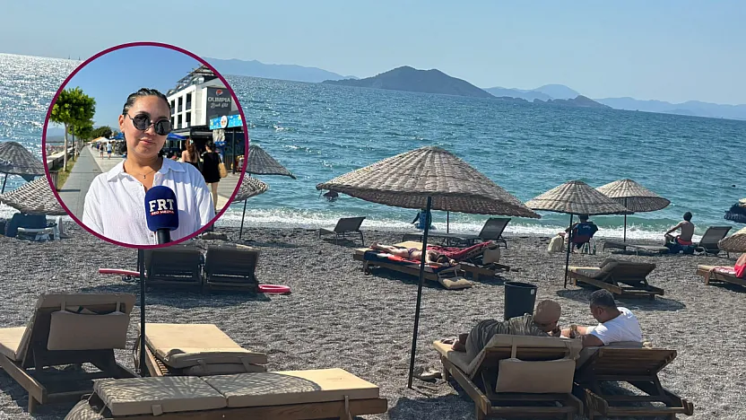 Kazakistan'dan Fethiye'ye: Çalış Plajı'na hayran kaldılar