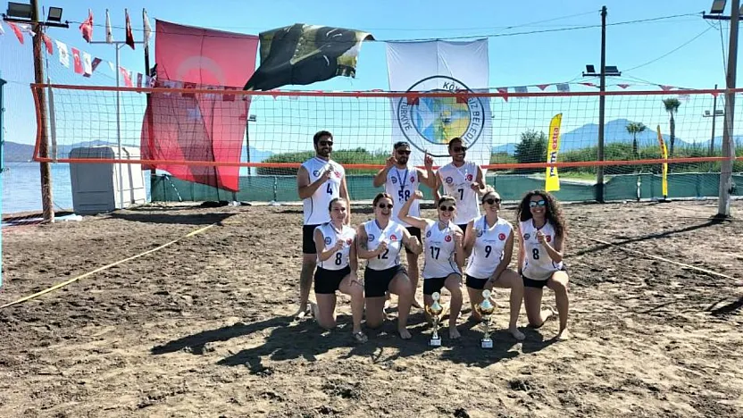 Köyceğiz'de 5. Geleneksel Ulusal Plaj Voleybolu Turnuvası tamamlandı