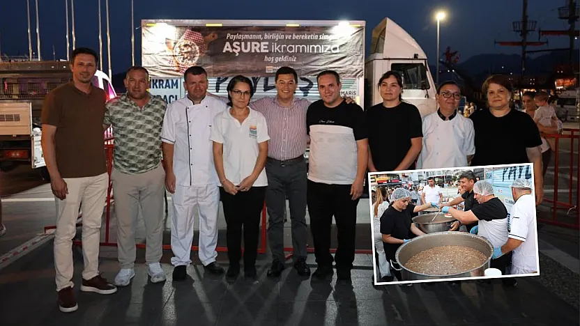 Marmaris Belediyesi'nden 2 bin kişilik aşure hayrı