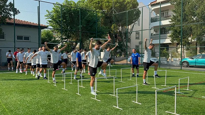 Marmaris Belediyespor sezon öncesi ilk antrenmanına çıktı