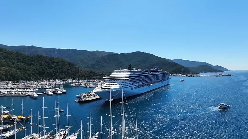 Marmaris'i bir haftada üç kruvaziyer ziyaret edecek
