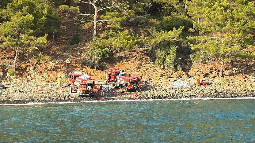 Marmaris Kaymakamlığı'ndan yangın ekiplerine teşekkür