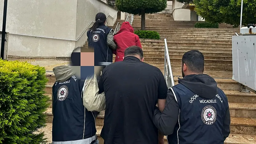 Marmaris'te kesinleşmiş hapis cezası bulunan 2 hükümlü yakalandı