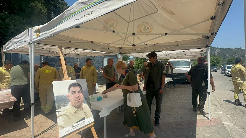 Marmaris'te orman şehitleri dualarla anıldı