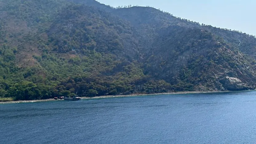 Marmaris'teki orman yangını kontrol altına alındı