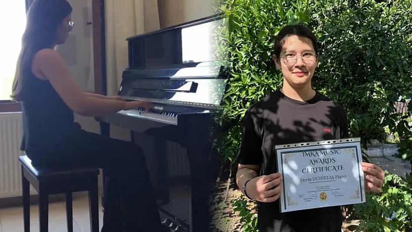 Marmarisli genç piyanist, Saraybosna'da birinci oldu